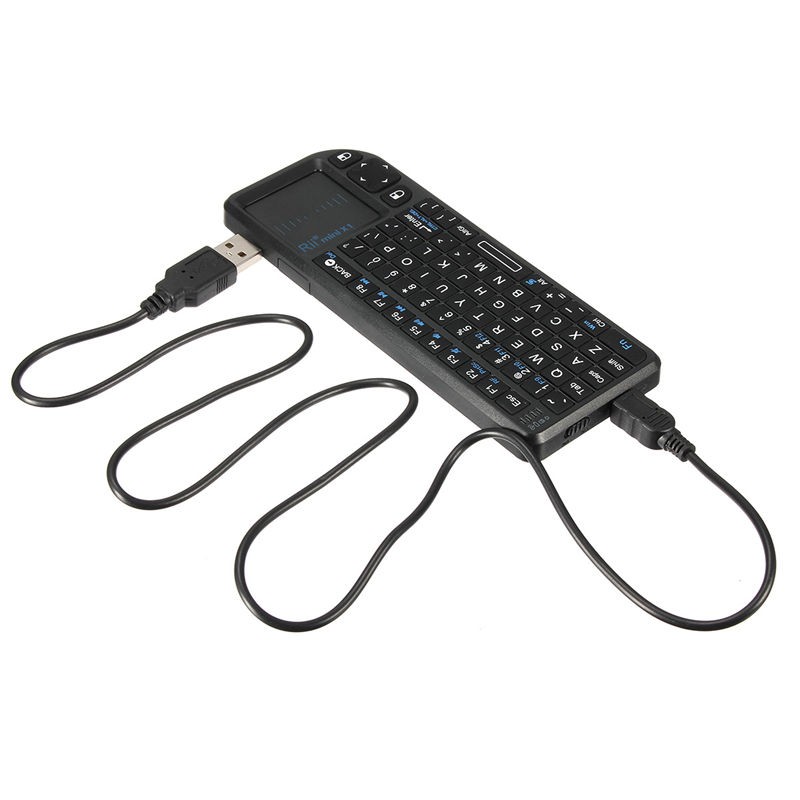 מקלדת ומשטח מגע Riitek mini X1 Wireless