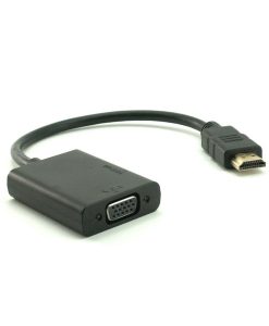 מתאם ממיר HDMI ל VGA עם יציאת קול Gold Touch