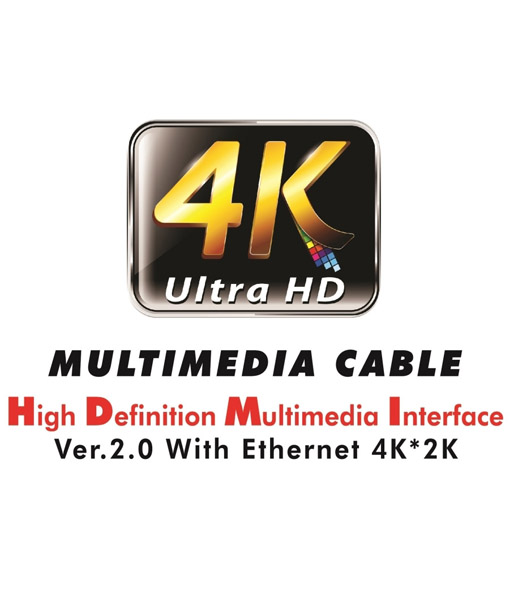 כבל HDMI To Micro HDMI 2.0V 4K GoldTouch