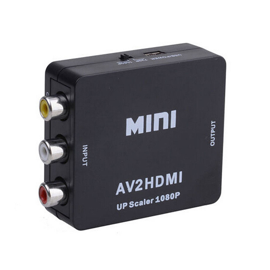 מתאם ממיר AV ל- HDMI