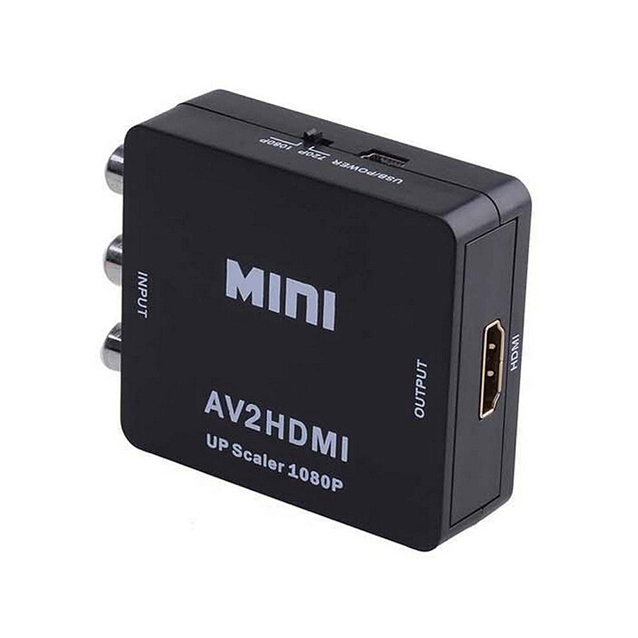 מתאם ממיר AV ל- HDMI