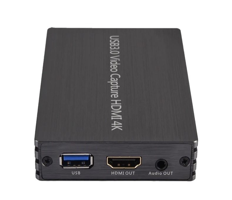 מתאם מקצועי ללכידת וידאו FULL HD דרך USB לוכד וידאו