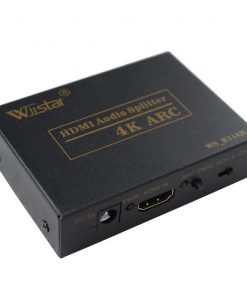 ממיר מפצל אודיו דיגיטלי ואנלוגי מ - HDMI ל - אופטי / RCA כולל 4K, ARC