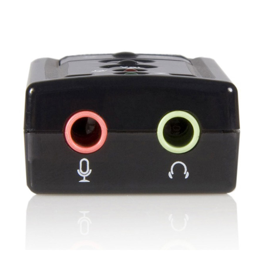 כרטיס קול חיצוני למחשב בחיבור USB עם שליטה בעוצמה הקול – תמונה 3