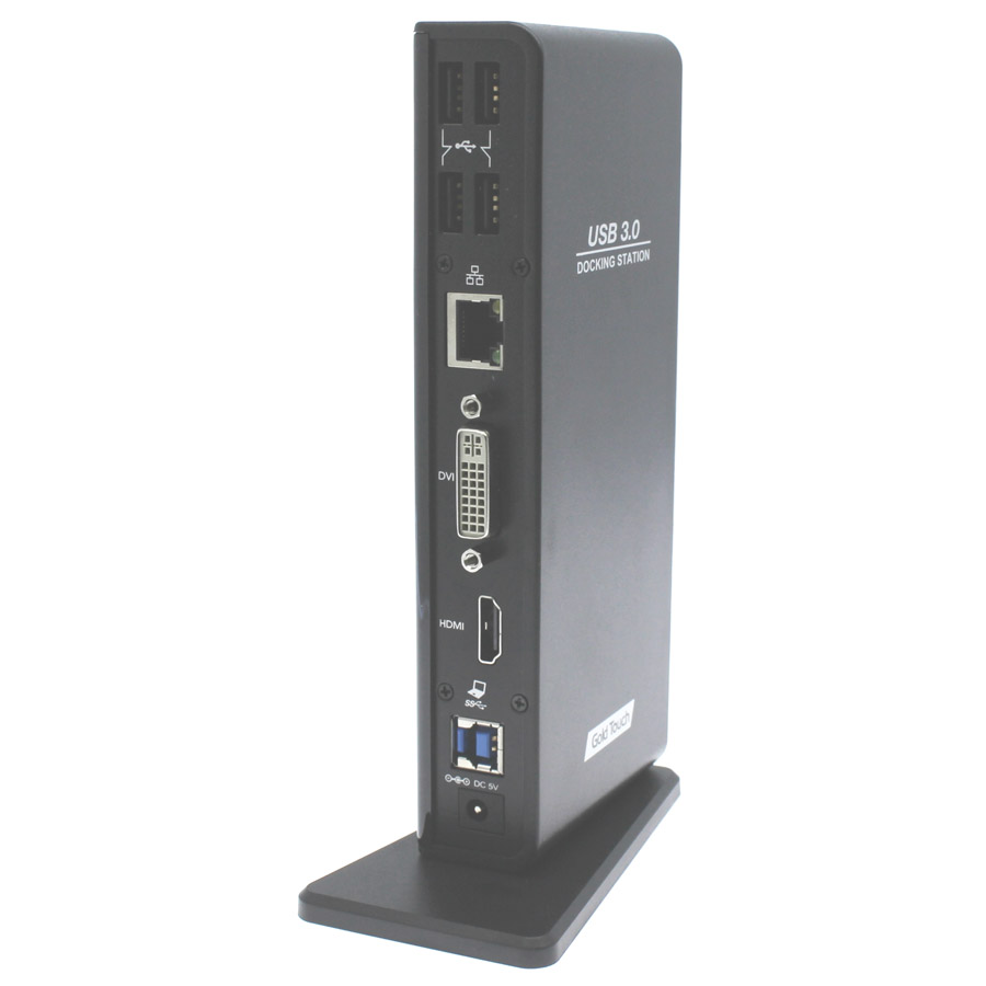 תחנת עגינה אוניברסלית Gold Touch USB 3.0 – תמונה 4