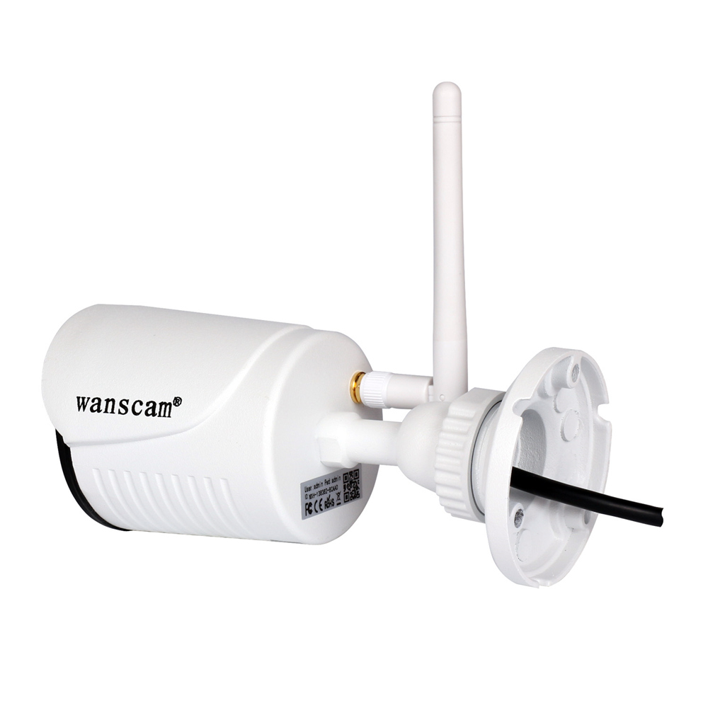 מצלמת IP אלחוטית חיצונית 1080P WANSCAM, חיבור מהיר, ראיית לילה והקלטה על כרטיס זיכרון – תמונה 4