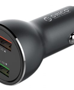 מטען מהיר לרכב כולל כבל טעינה – QUALCOMM QUICK CHARGE 3.0