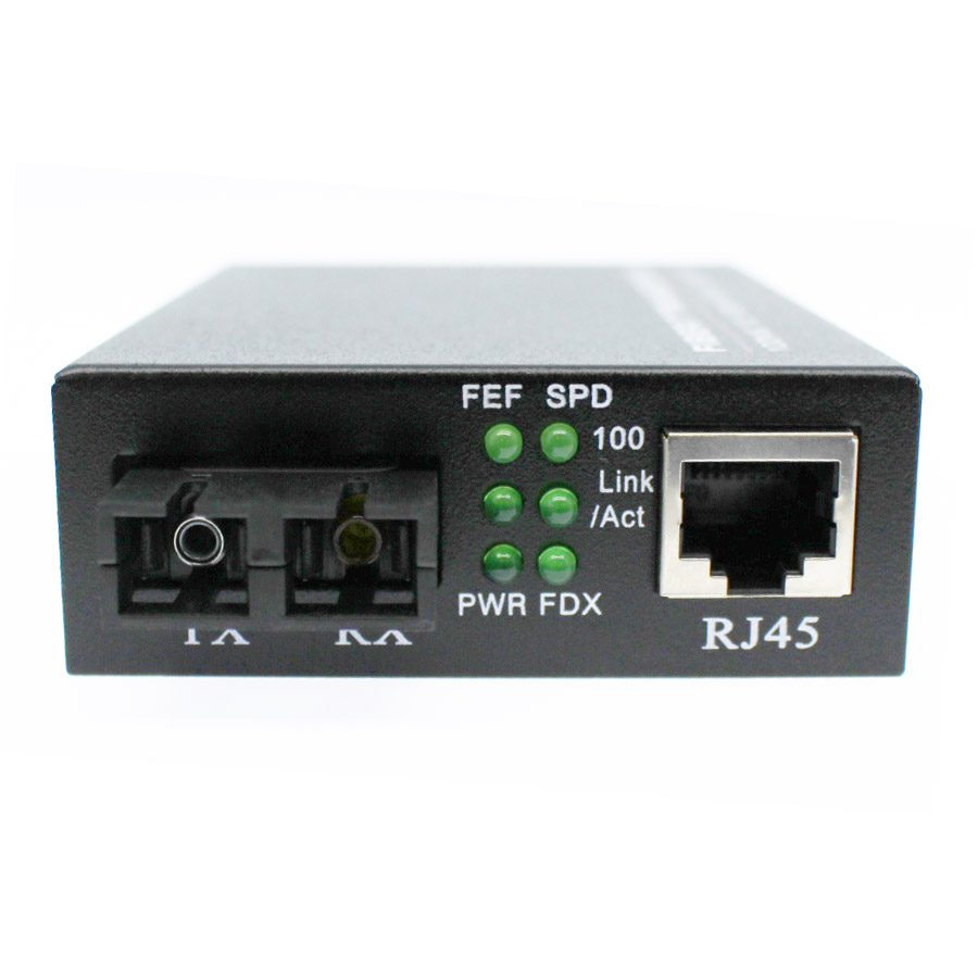 ממיר אופטי 10/100TX-100Base (SC) SM – תמונה 2