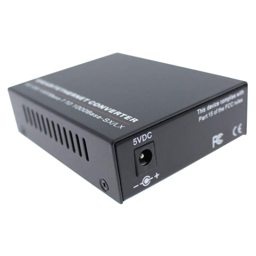 ממיר אופטי 10/100/1000TX-1000Base (SC) SM – תמונה 3