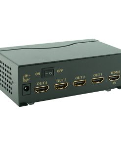 מפצל HDMI ל 4 יציאות תומך  FULL HD 1080P