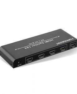 מפצל HDMI ל 4 יציאות תומך FULL HD 1080P 4K 3D