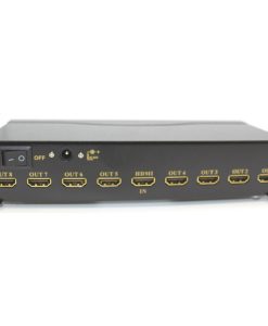 מפצל HDMI ל 8 יציאות תומך FULL HD 1080P 3D