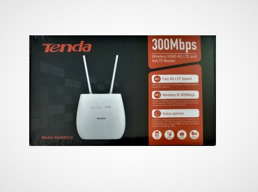 מודם ונתב סלולרי עם חיבור טלפון קווי TENDA 4G680 V2.0 4G LTE 300Mbps – תמונה 2