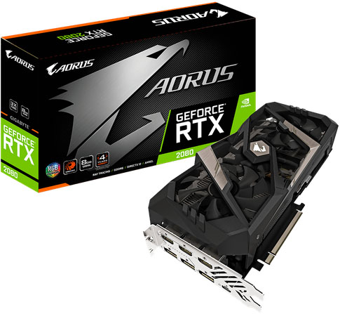כרטיס מסך GIGABYTE RTX2080 AORUS-8GB