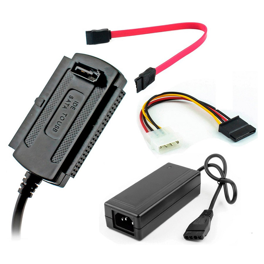 ערכת טכנאי מחשב USB 2.0 To SATA And IDE