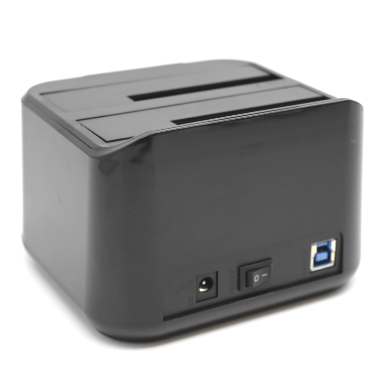 תחנת עגינה ל-2 כוננים/דיסקים קשיחים USB3.0 2.5/3.5 Inch Sata – תמונה 2