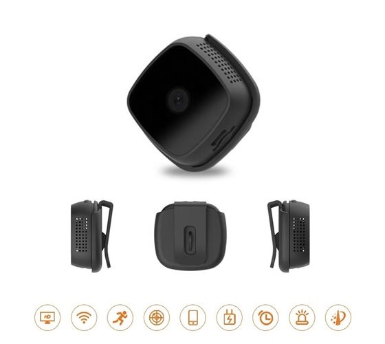 מצלמה נסתרת מיני אלחוטית עם WIFI צילום HD ושליטה מהנייד