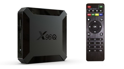 סטרימר X96Q ANDROID 10 זיכרון 2/16 ג'יגה