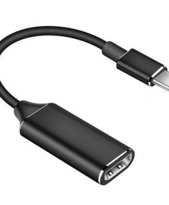 כבל מתאם מ TYPE C ל HDMI לסמסונג S10 S9 S8 ועוד - לחיבור ישיר לטלוויזיה, מסך או מקרן
