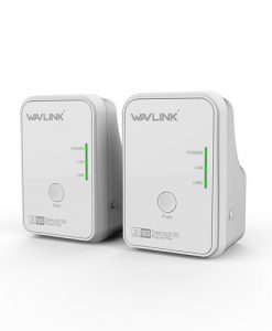 מגדיל טווח לרשת על חשמל NWP502M2 AV500 סט של 2 wavlink