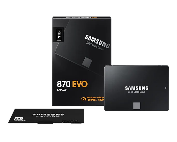 כונן Samsung 870 EVO 1TB SATA III SSD – תמונה 5