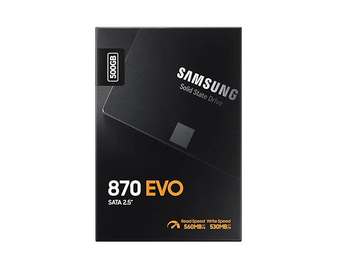 כונן Samsung 870 EVO 500GB SATA III SSD – תמונה 3