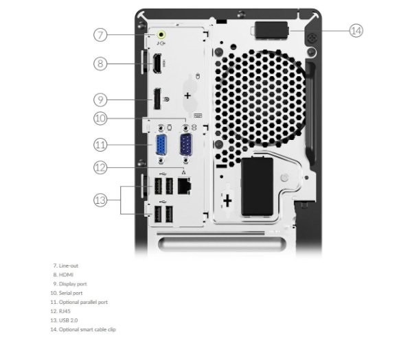 מחשב Intel Core i7 Lenovo V50t Gen 2-13IOB 11QE001WIV Tower לנובו – תמונה 4