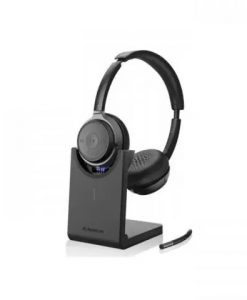 אוזניות Bluetooth 5.0 aptX-HD עם מיקרופון ומעמד טעינה Avantree | AV-BTHS-AH6-TTN | HS-AH6