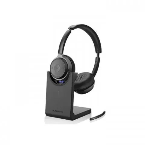 אוזניות Bluetooth 5.0 aptX-HD עם מיקרופון ומעמד טעינה Avantree | AV-BTHS-AH6-TTN | HS-AH6