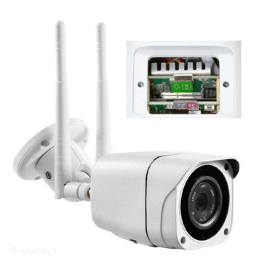 מצלמת IP סלולרית 3G 4G אלחוטית חיצונית 1080P חיבור מהיר וקל ראיית לילה – תמונה 2