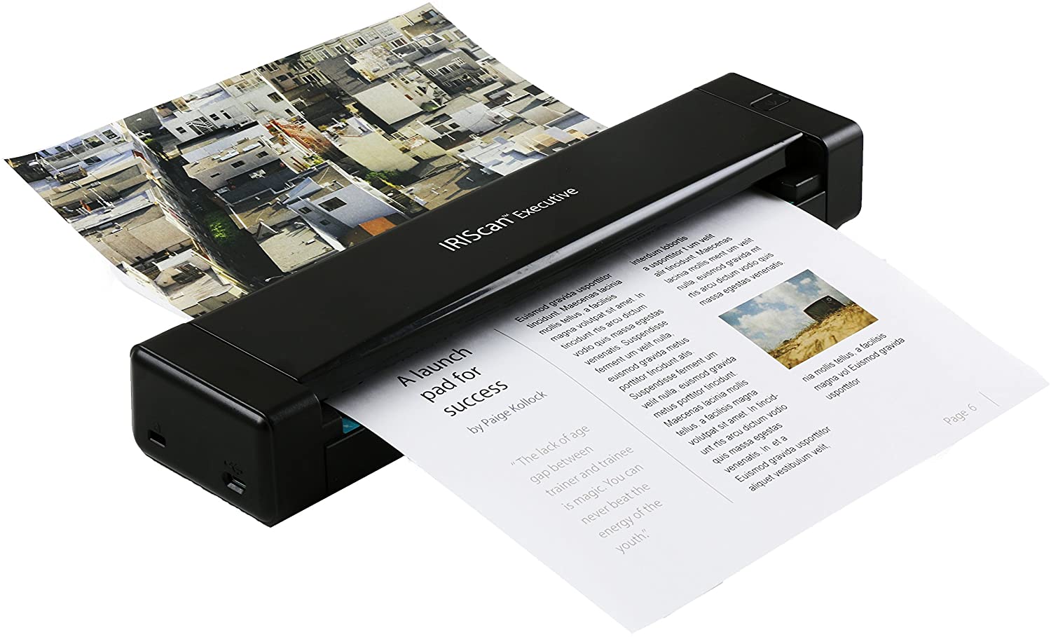 סורק דו צדדי נייד IRIScan EXECUTIVE 4 Mobile USB – תמונה 9