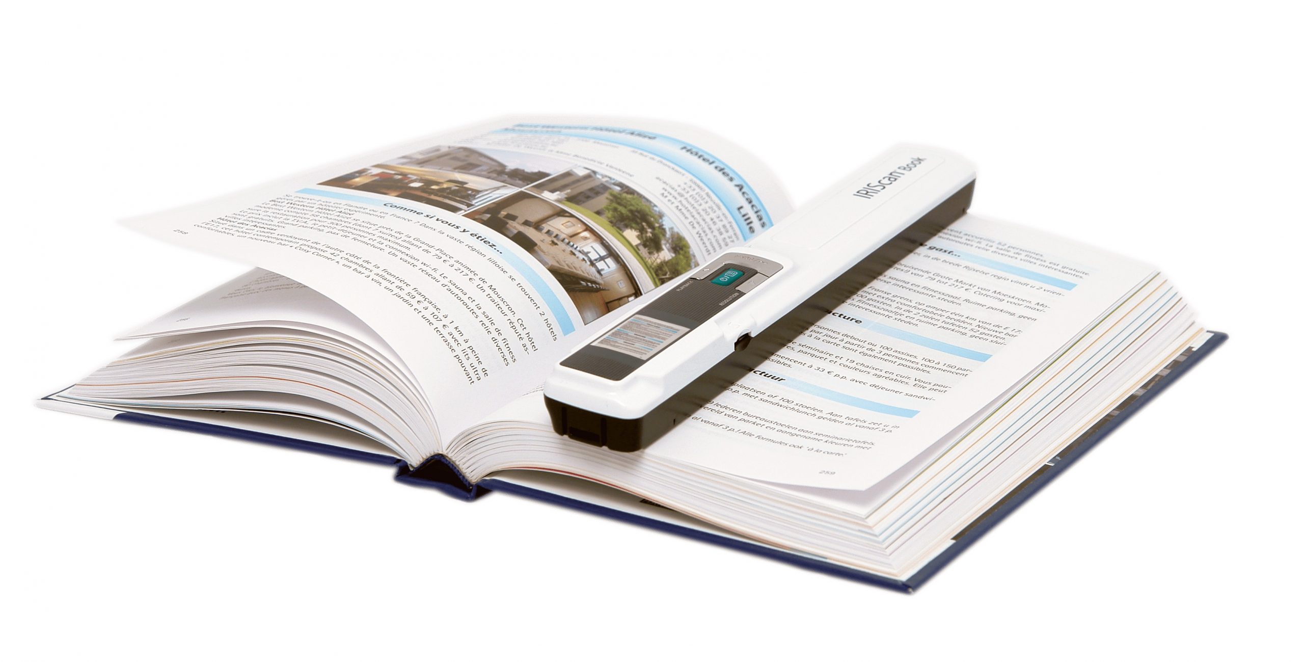 סורק ספרים ומסמכים נייד IRIScan Book 3