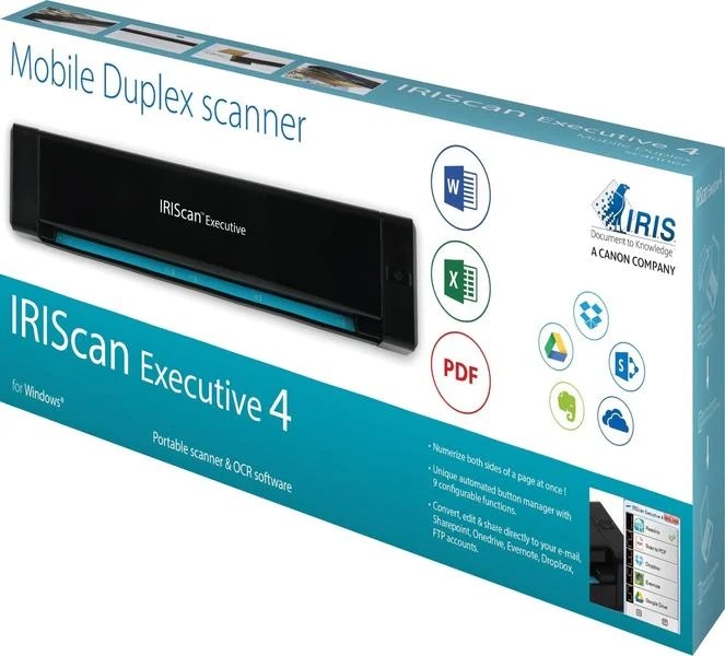 סורק דו צדדי נייד IRIScan EXECUTIVE 4 Mobile USB – תמונה 7