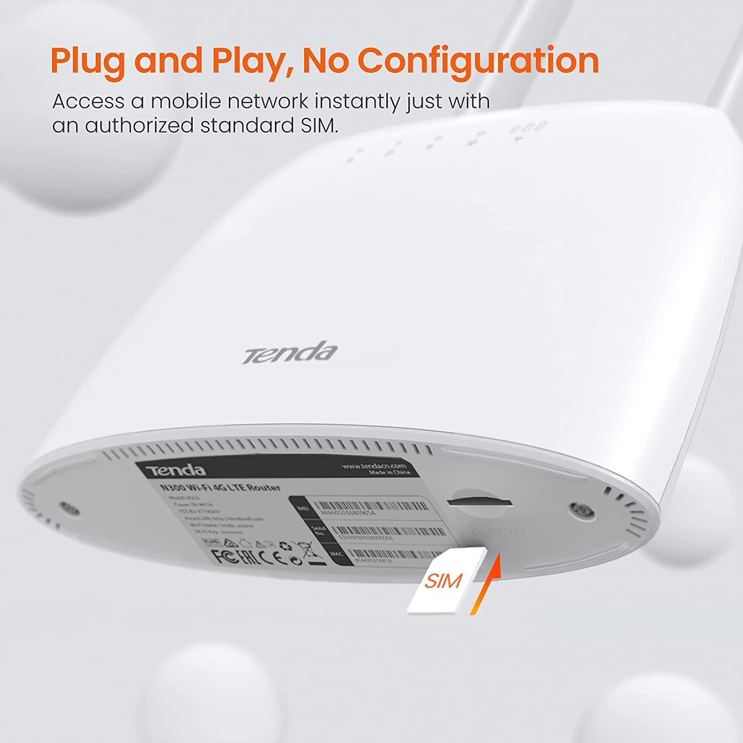 ראוטר כולל מודם Tenda 4G06 – תמונה 6