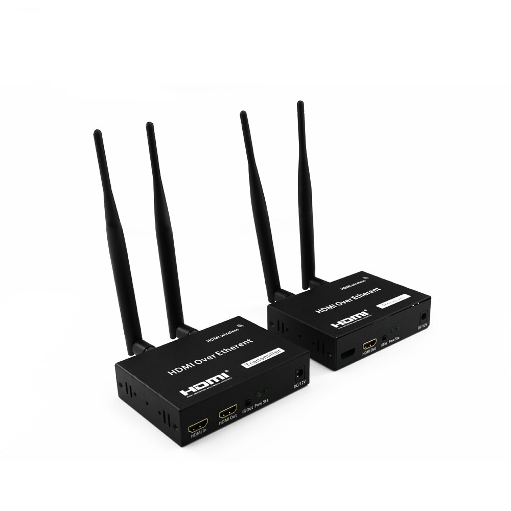 משדר מקלט מאריך HDMI אלחוטי עד 200 מטר בשטח פתוח Wireless HDMI extender – תמונה 8