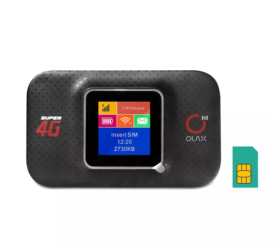 מודם סלולרי OLAX Wi-Fi 4G LTE 3000MAH – תמונה 6