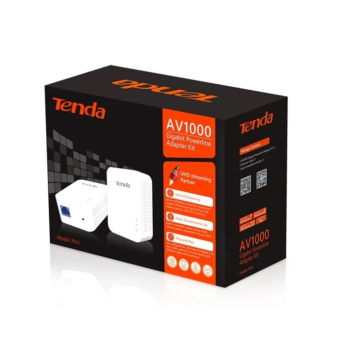 Tenda AV1000 PH3 – מתאם רשת על חשמל