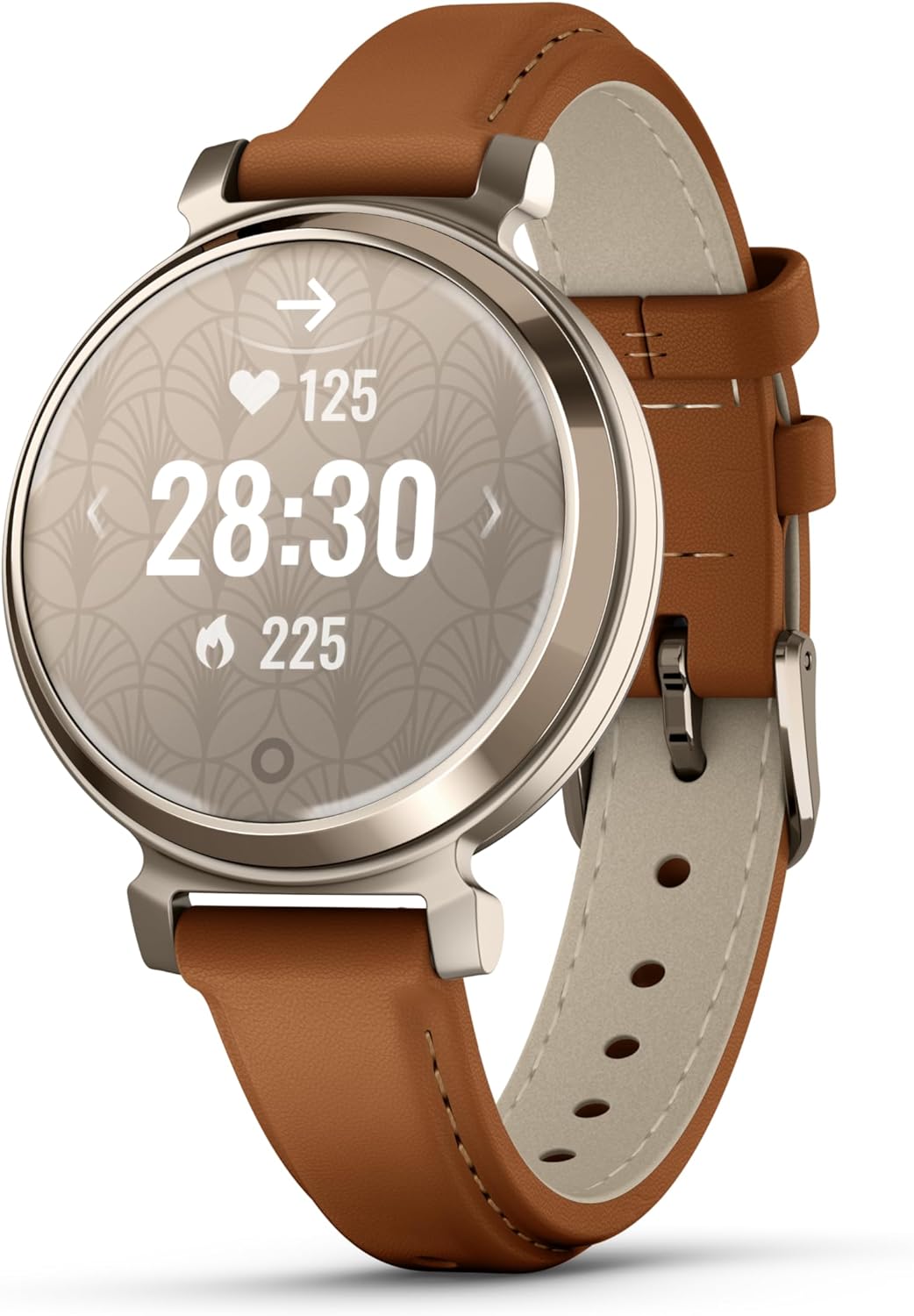 שעון דופק 010-02839-02 Garmin Lily 2 Classic קרם חום – תמונה 2