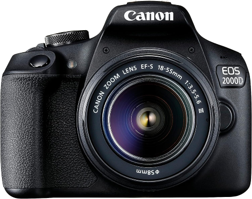 מצלמה דיגיטלית DSLR עם עדשה Canon EOS 2000D 18-55mm – תמונה 3