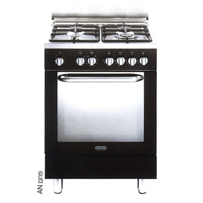 תנור עומד משולב כיריים 60 ס"מ Delonghi NDS-577