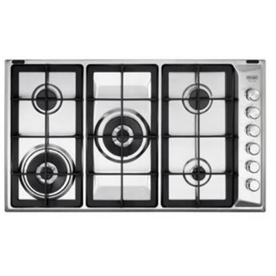 כיריים גז 5 להבות 90 ס"מ Delonghi NDG106X