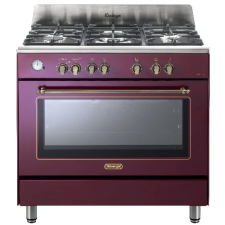 תנור משולב כיריים בעיצוב וינטג' Delonghi NDS-953