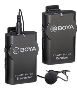 מיקרופון דש אלחוטי לסמארטפון Boya BY-WM4 Mark II