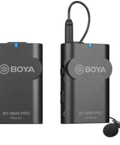 מיקרופון דש אלחוטי לסמארטפון Boya BY-WM4 Pro