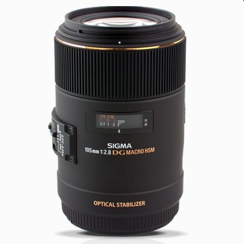 Sigma 105mm f/2.8 EX DG OS HSM Macro For Canon