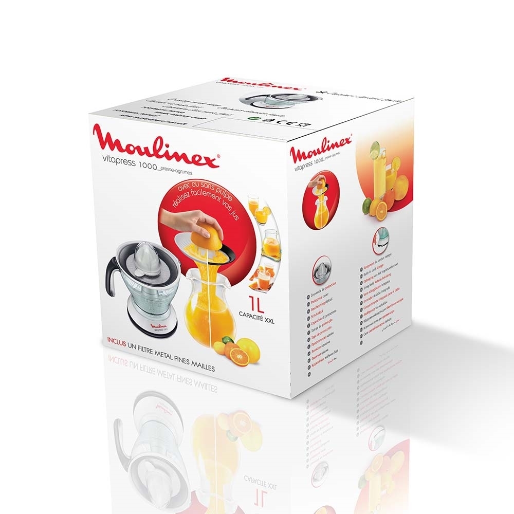 מסחטת מיץ MOULINEX PAG VITAPRESS 1L PC302B10 – תמונה 4