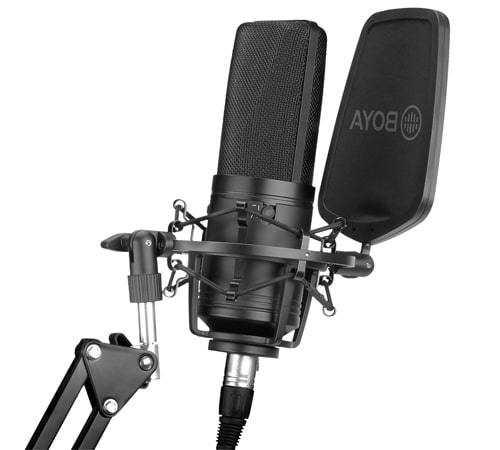 מיקרופון קונדנסר מקצועי Boya BY-M1000 – תמונה 4