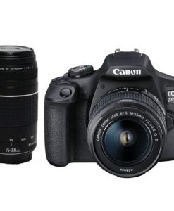 CANON EOS 2000D + 18-55mm+75-300mm