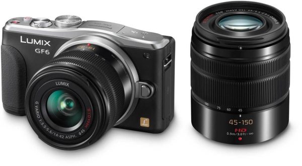 Panasonic Lumix DMC-GF6W+14-42mm+45-150mm