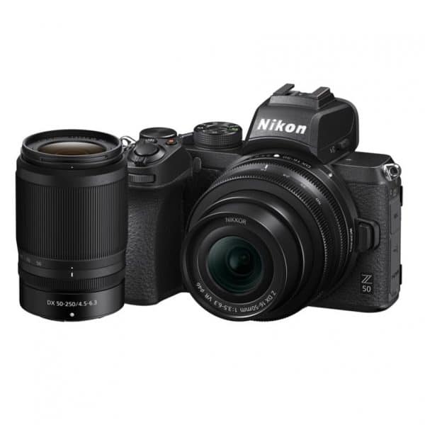 Nikon Z50 + 16-50 VR + 50-250 VR